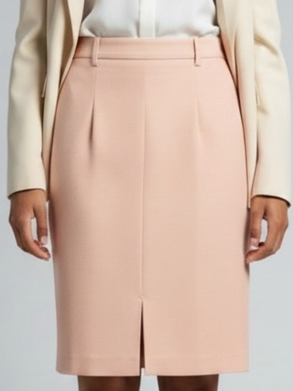 NWT!  Orig $179 J. Crew Blush Pink sheath skirt